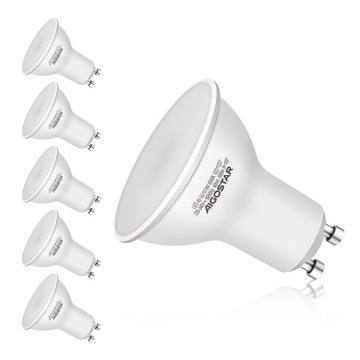 5x Żarówka LED Aigostar GU10 6W 6500K 480lm Zimna