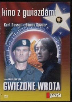 GWIEZDNE WROTA Kurt Russell DVD FOLIA