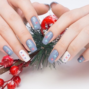 НАКЛЕЙКИ ДЛЯ ЛИЦА ЗВЕЗДЫ БЛЕСК ЧЕТЫРЕХСТОРОННИЕ пайетки