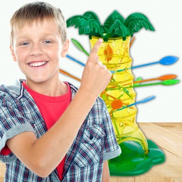 СЕМЕЙНАЯ ИГРА FALLING MONKEY BICKS В ПОДАРОК ​​РЕБЕНКУ