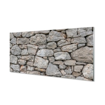 Panel szkło hartowane Kamień ściana mur 120x60 cm