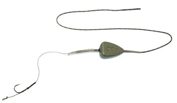 Przypon karpiowy leadcore, ciężarek 56g...