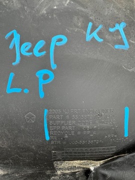 GRAND CHEROKEE LIBERTY KJ PODBĚH LEVÝ PŘEDNÍ 55156791AC