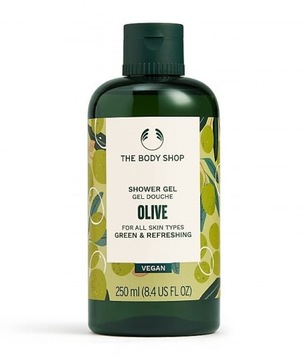 THE BODY SHOP Żel pod Prysznic do Kąpieli Oliwka Wegański Nawilżający 250ml