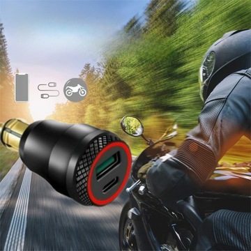 Адаптер PD 3.0 USB C для мотоцикла BMW DIN Hella EU