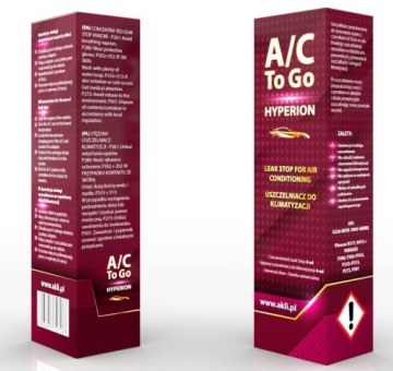 Uszczelniacz klimatyzacji czynnika R1234yf AcToGo