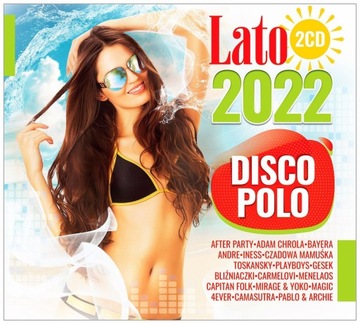 LATO 2022 - NAJNOWSZE PRZEBOJE DISCO POLO - 2CD
