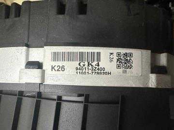 HYUNDAI I40 11-14 PŘÍSTROJOVÁ DESKA BUDÍKY EVROPA 1.7 CRDI 94011-3Z400