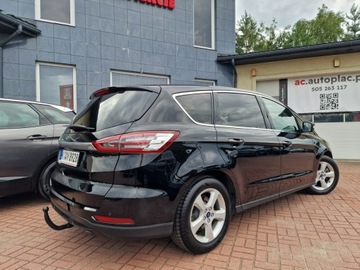 Ford S-Max II Van 1.5 EcoBoost 160KM 2016 Ford S-Max 1.6 Benzyna Titanium Grzane Fotele, zdjęcie 13