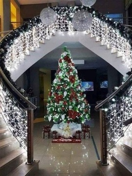 ФИКСИРОВАННЫЕ СВЕТИЛЬНИКИ + ВСПЫШКА 300LED НАРУЖНЫЕ 12М ВСПЫШКА ВСПЫШКА РОЖДЕСТВЕНСКОЕ СВЕТЕНИЕ
