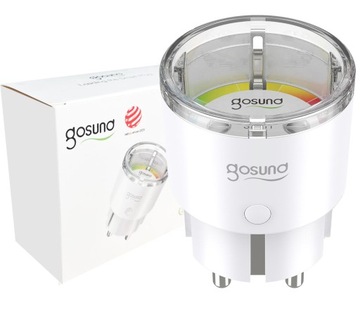 INTELIGENTNE GNIAZDKO SMART WIFI GOSUND TUYA 10A 2500W HARMONOGRAM TIMER