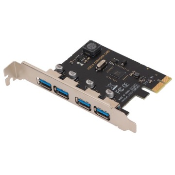 АДАПТЕР ЭКСПАНСИИ PCI PCIe 4 порта USB 3.0