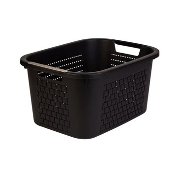 ROTHO KOSZ DO MAGLA NA PRANIE BIELIZNĘ 22L CZARNY