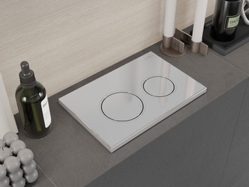 КНОПКА ДЛЯ УНИТАЗА FENIX 07 XS для GEBERIT UP320, ГЛЯНЦЕВЫЙ ХРОМ