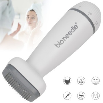 DERMA STAMP РЕГУЛИРУЕМАЯ МИКРОИГОЛЬНАЯ ШТАМП С 120 ТИТАНОВЫМИ СПИФЬЯМИ