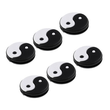 6 Yin Yang Rakieta tenisowa wibracyjna Czarny