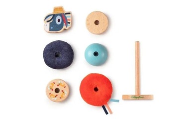 Пазл-деревянная пирамидка Donkey Lilliputiens