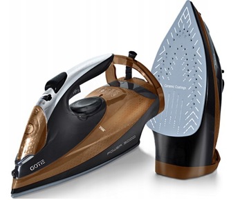 Żelazko GOTIE GZE-3000 3000 W mocne ceramiczna stopa 50 g pary Auto Off