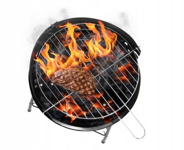 САДОВЫЙ ГРИЛЬ МАЛЕНЬКИЙ ПОРТАТИВНЫЙ ТУРИСТИЧЕСКИЙ БАРБЕКЮ НА УГЛЕ С СУМКОЙ ДЛЯ ГРИЛЯ