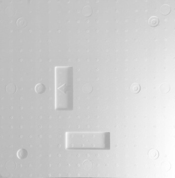 Стеновые панели декоративная 3D плитка 60х60см 0,36м2 WHITE STONE