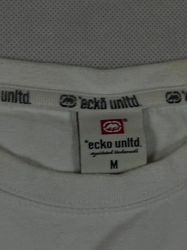 Ecko unltd. koszulka tshirt unikat print wzór M L