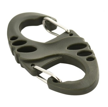 TROK Z KLAMRĄ ZACISKOWĄ 25 mm/100 CM M-TAC OLIVE