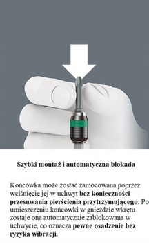 РУЧКА ПОПЕРЕЧНАЯ RAPIDAPTOR 416RA 1/4*45MM WERA