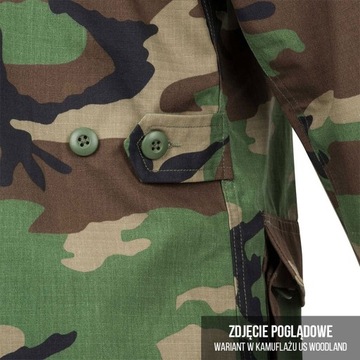 Bluza wojskowa taktyczna mundurowa na guziki Helikon BDU Olive Green L