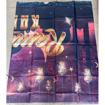 Ид Мубарак Стена Фон Ид Мубарак Баннеры Украшения Большая Ткань