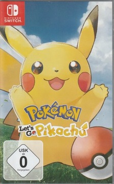 Pokemon Lets Go Pikachu Switch Pudełko