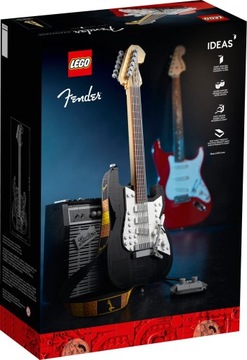 LEGO IDEAS GUITAR и FENDER STRATOCASTER STOVE 21329