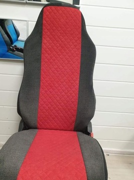 POKROWCE SAMOCHODOWE TIR MAN TGX GRUBY ECO SKÓRA