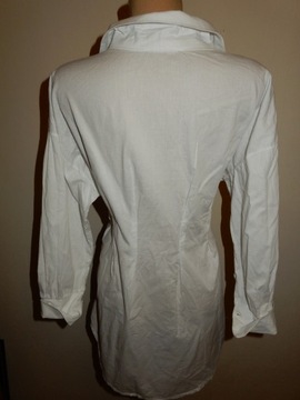 MADE IN ITALY biała tunika koszulowa r.38~falek18