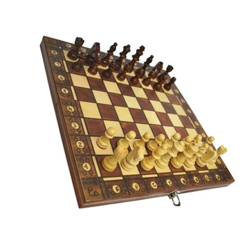 Шахматные шашки 3 в 1 Нарды Travel Boar