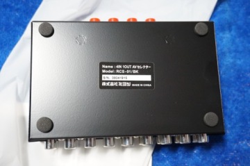 AV-селектор MCO RCS-01 Разветвитель AV-сигнала 4/1 ЯПОНИЯ