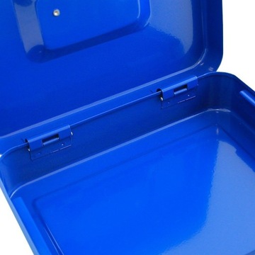 Синяя транспортная монетница для банкнот