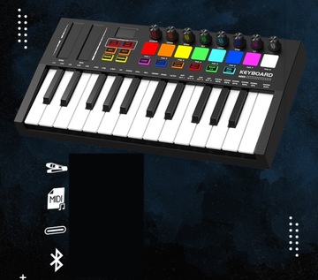 INSTRUMENTY KLAWISZOWE I MIDI SYNTEZATORY I KLAWIATURY STERUJĄCE