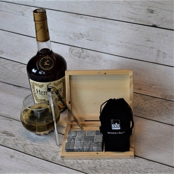 Kamienie Lodowe Kamienne Kostki 12szt + Szczypce