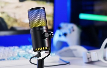 Игровой конденсаторный микрофон Maono DM30 Studio для USB-компьютера