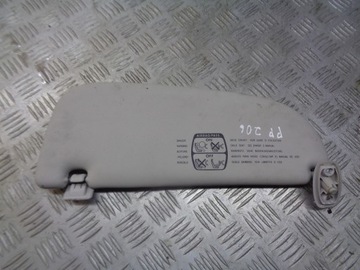 OSŁONA PRZECIWSŁONECZNA PRAWA PEUGEOT 206