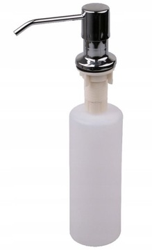 Dozownik do mydła/płynu do zlewu 400 ml chromowany Napełniany od Góry