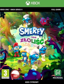 Smerfy: Misja Złoliść Smurfs Xbox One X/S Klucz / BEZ VPN / Polski Kod