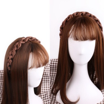 Плетеная повязка для волос Плетеные повязки на голову