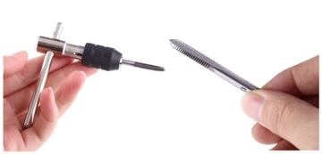 ZESTAW GWINTOWNIKÓW M5X0.80mm + POKRĘTŁO UCHWYT