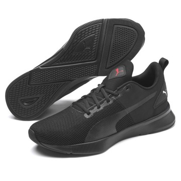 Buty męskie sportowe Puma Flyer Runner Mesh 192257 23 wygodne czarne 44