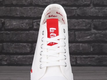 Buty, trampki damskie Lee Cooper WHITE