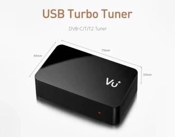 Дополнительная головка для VU+ на USB Turbo DVB-T2/C, эфирная и кабельная