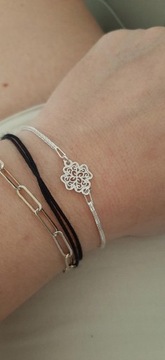 Браслет CELEBRITY CLOVER, СЕРЕБРО 925 пробы