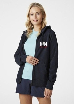 Bluza damska HH W Logo Full Zip Hoodie NAVY 33994-597 r. XL