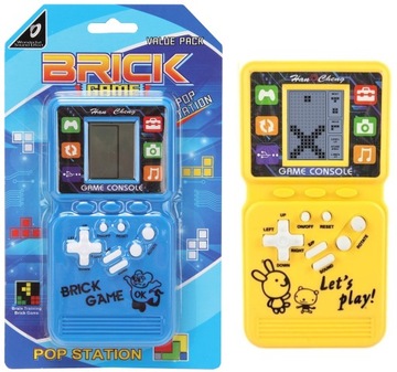 ТЕТРИС ЭЛЕКТРОННАЯ ИГРА РЕТРО КОНСОЛЬНЫЙ КИРПИЧ КАРМАННАЯ ИГРА ДЛЯ ДЕТЕЙ